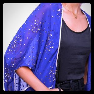 Free People Chateau Embellished Kaftan